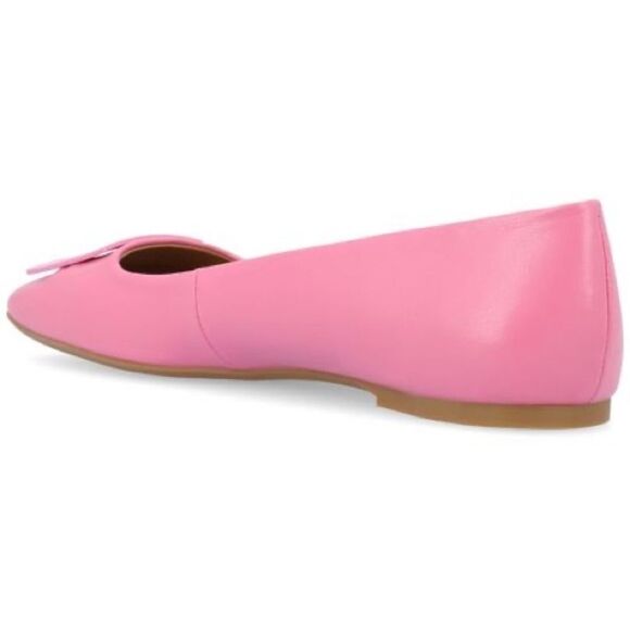 JOURNEE COLLECTION Zimia Square Toe Ornamented Ballet Flats, slip on shoes - Picture 9 of 14